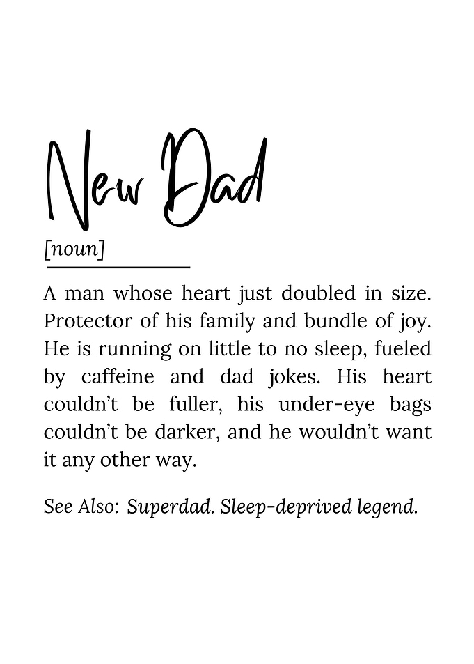 New Dad Definition