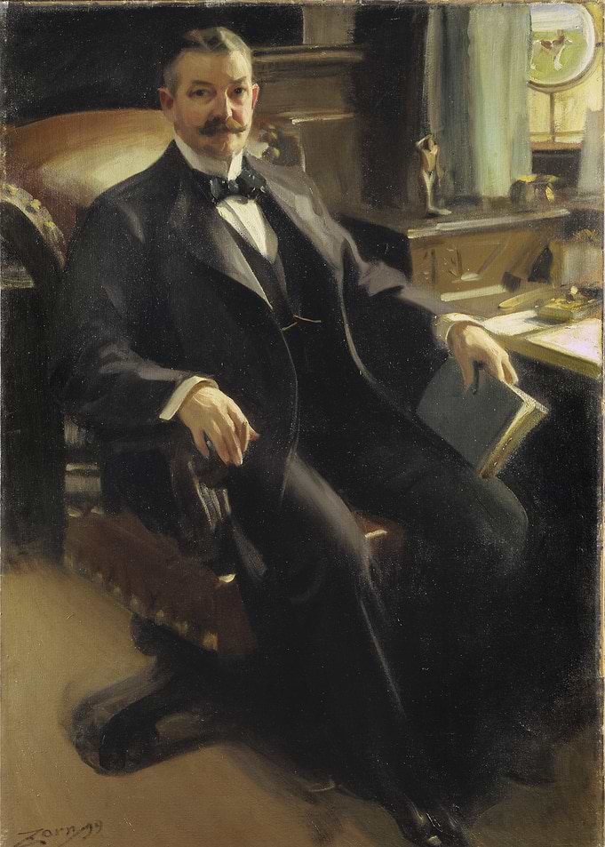 Portrait of a Gentleman in Suit