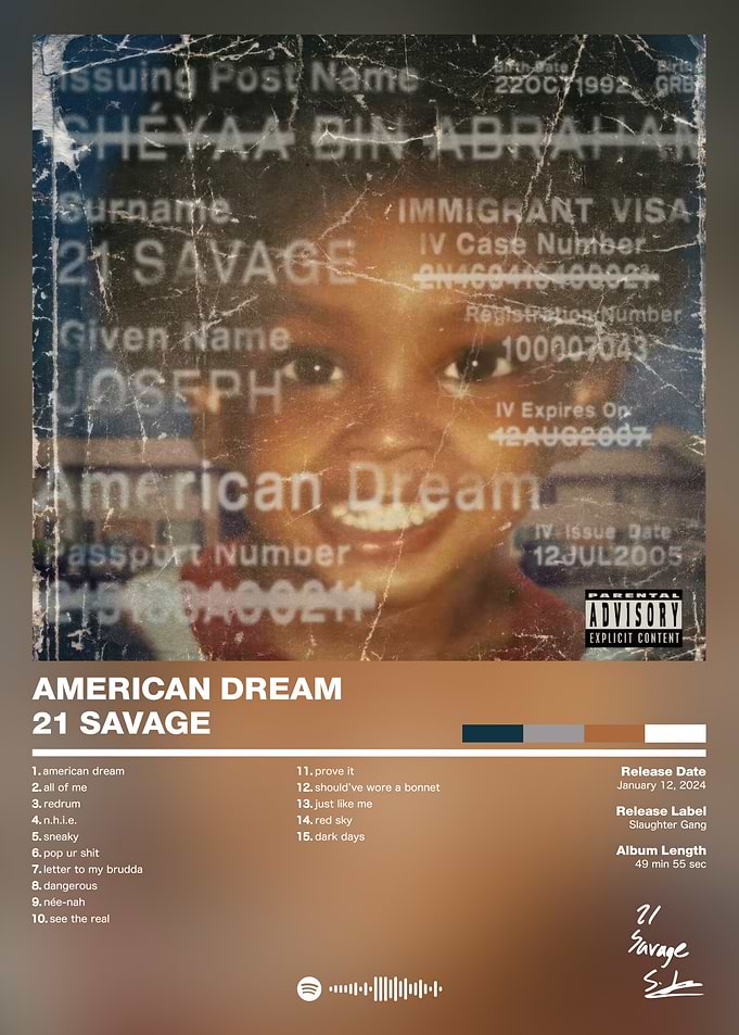 21 Savage - american dream