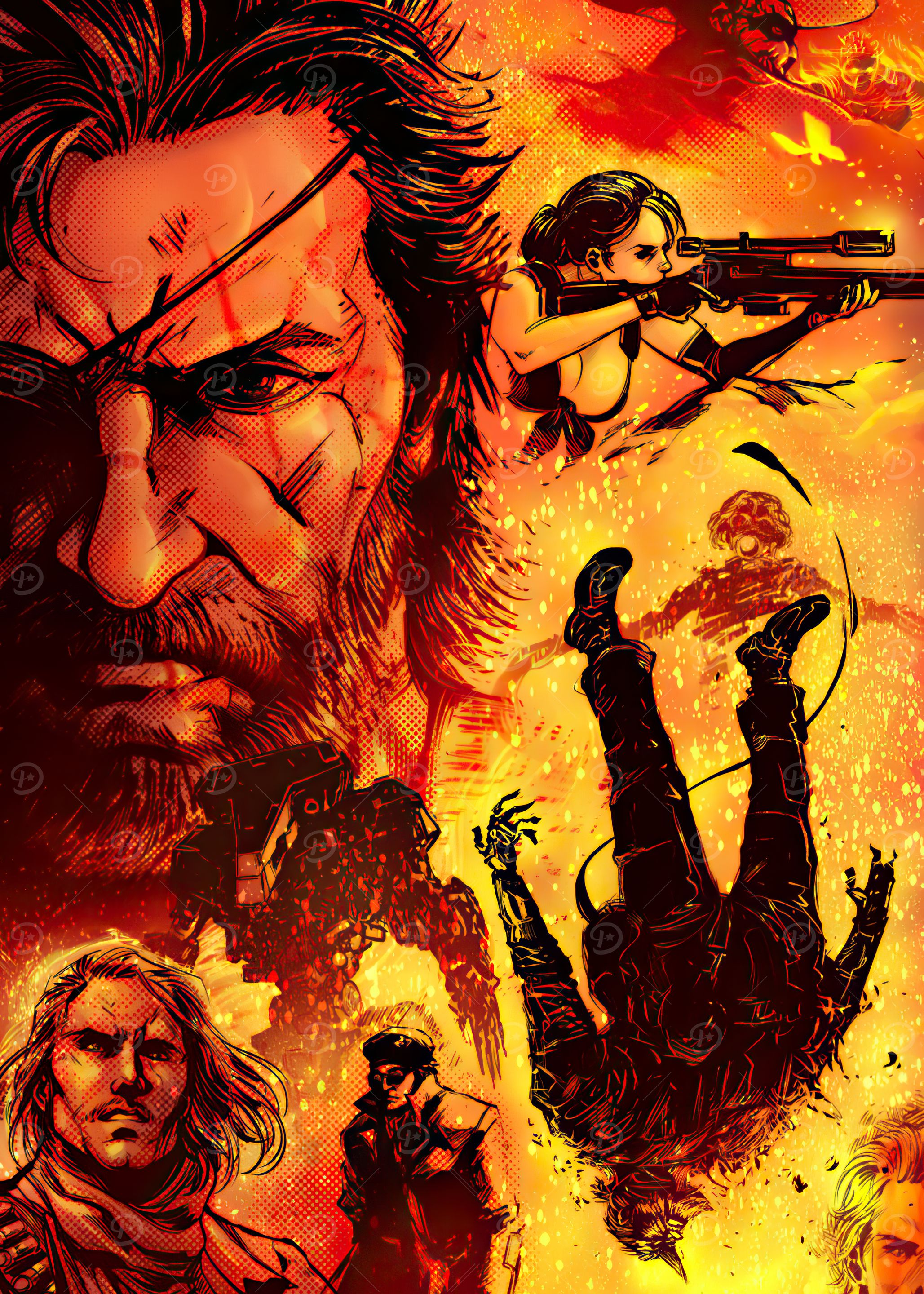Metal Gear Solid: The Phantom Pain Art
