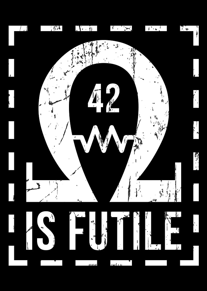 42 is Futile - Geeky Design