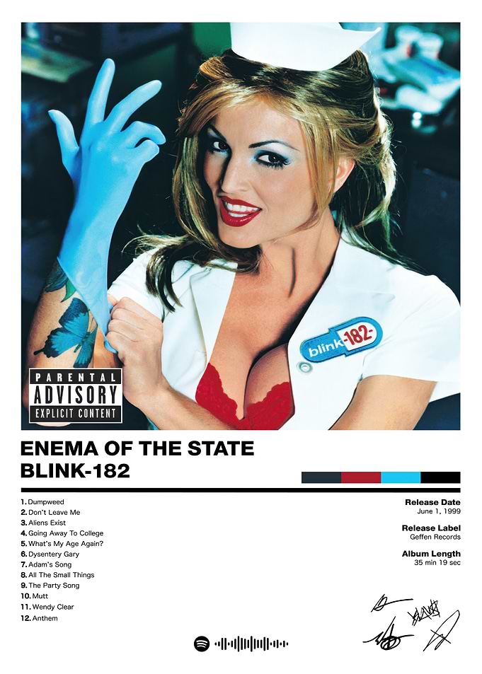 blink-182 - Enema Of The State