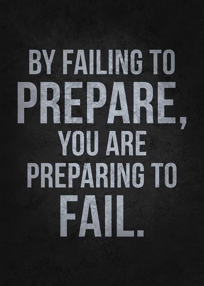 Motivational Quote: Prepare to Succeed