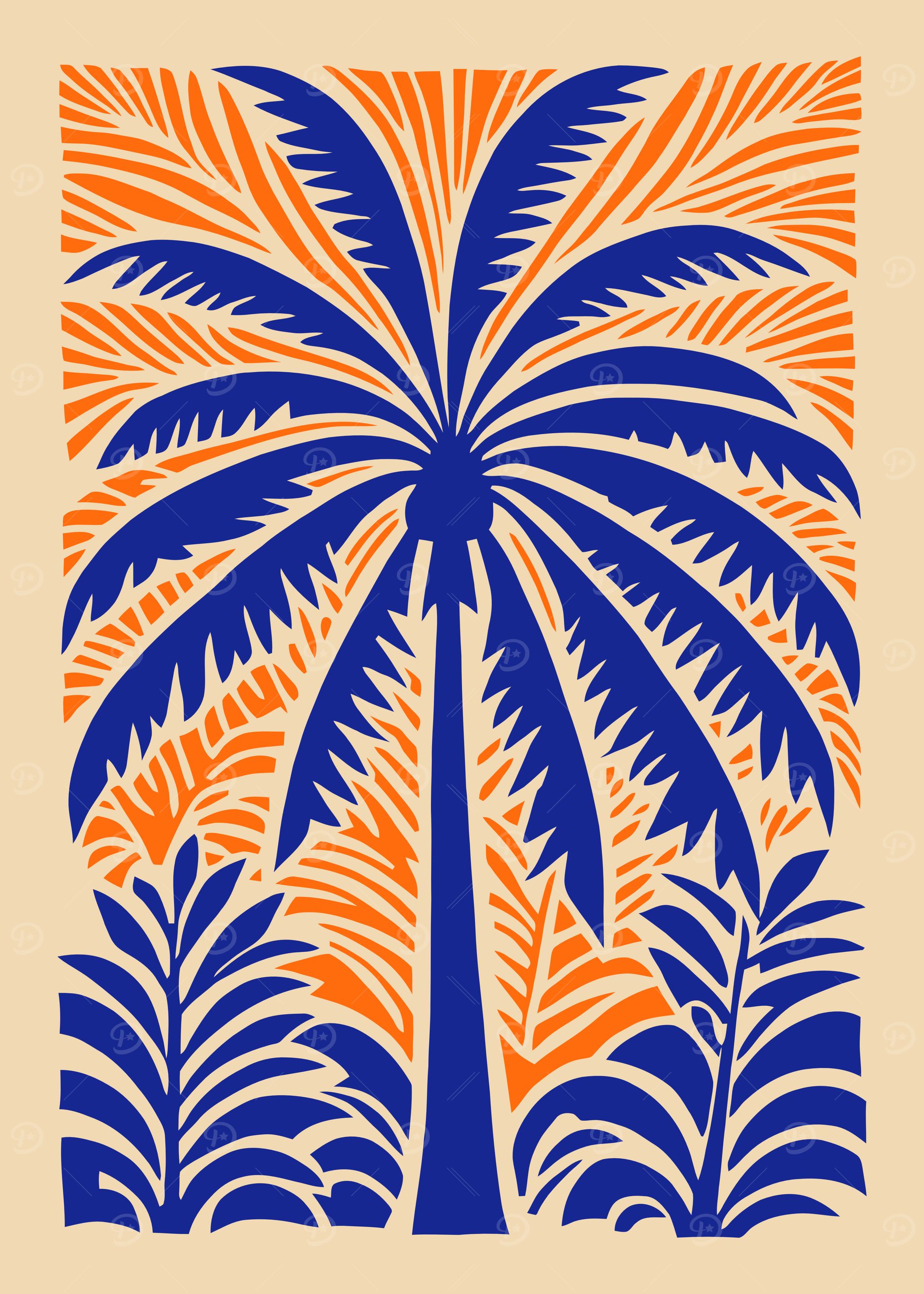 Palm Tree Art Print