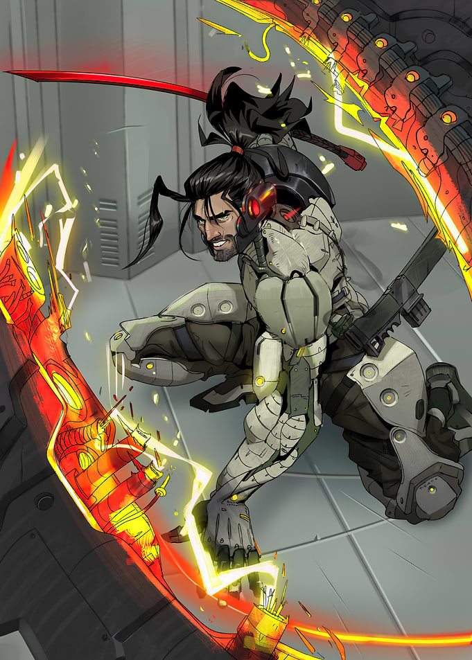 Raiden Metal Gear Rising artwork