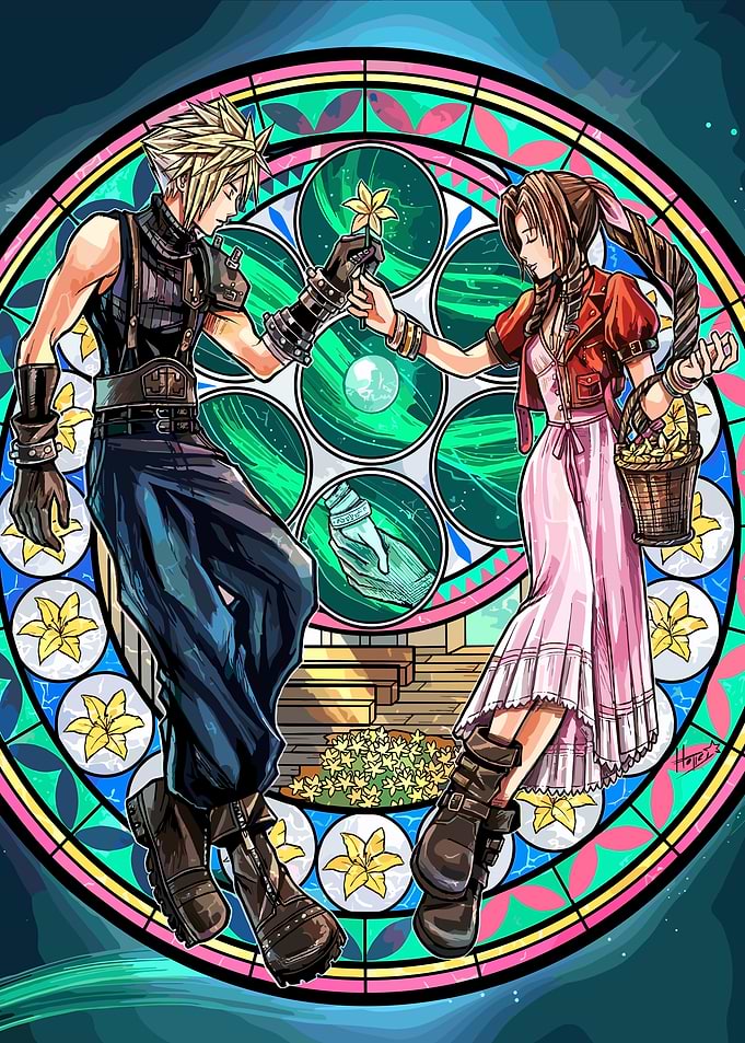 Final Fantasy VII: Cloud and Aerith