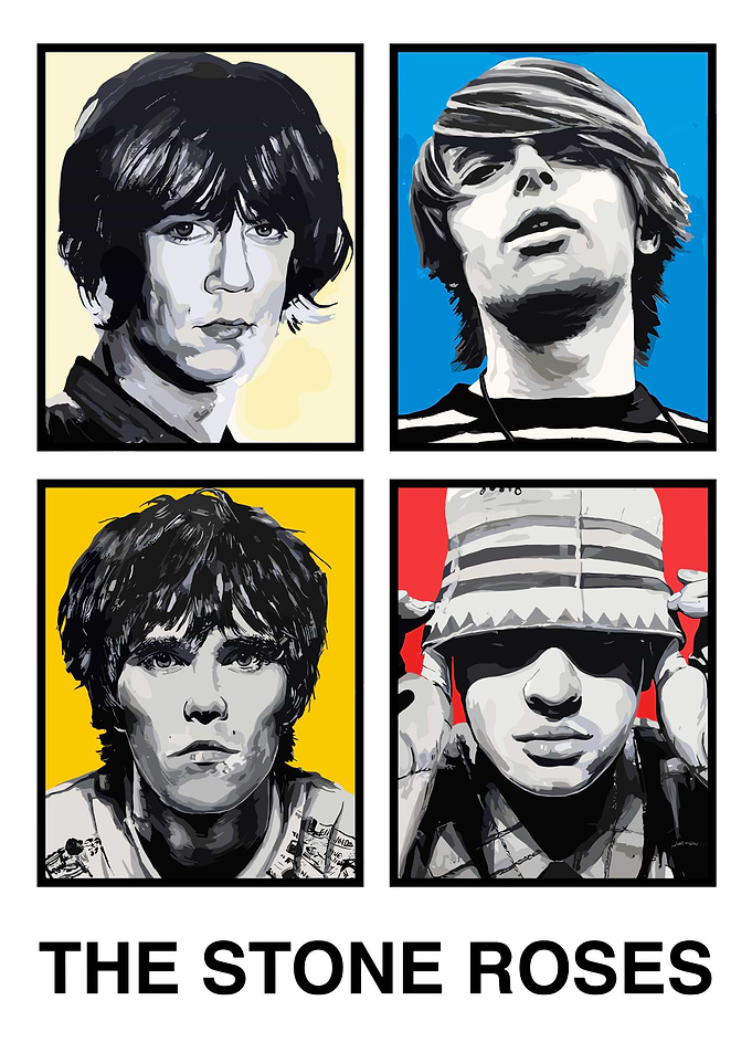 The Stone Roses Band Portrait