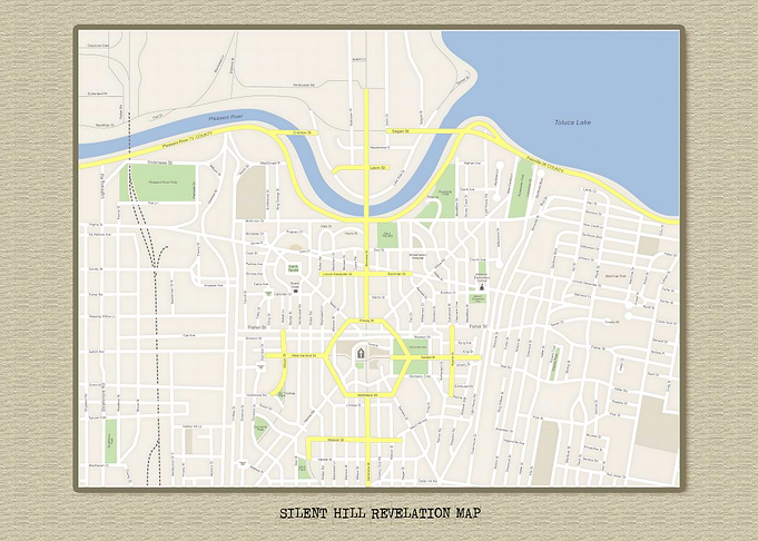 Silent Hill Revelation Map