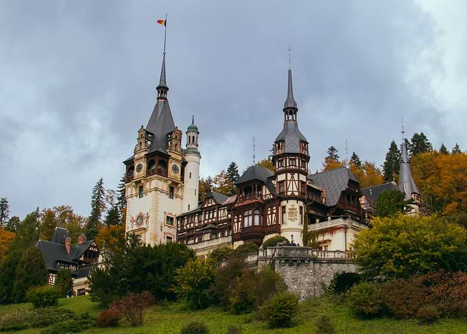 Peles Castle in Romania