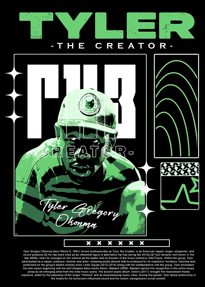 Tyler, the Creator - Graphic Portrait