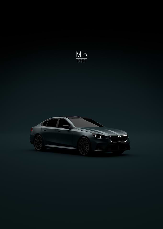 BMW M5 G90 Dark Teal