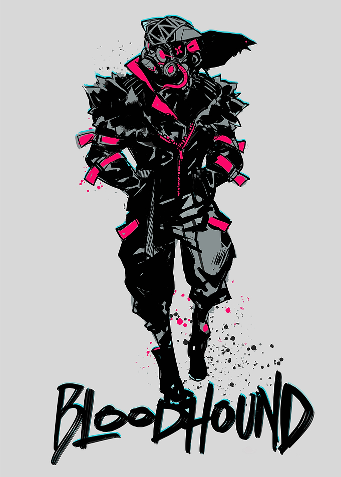 Bloodhound Apex Legends Character Art
