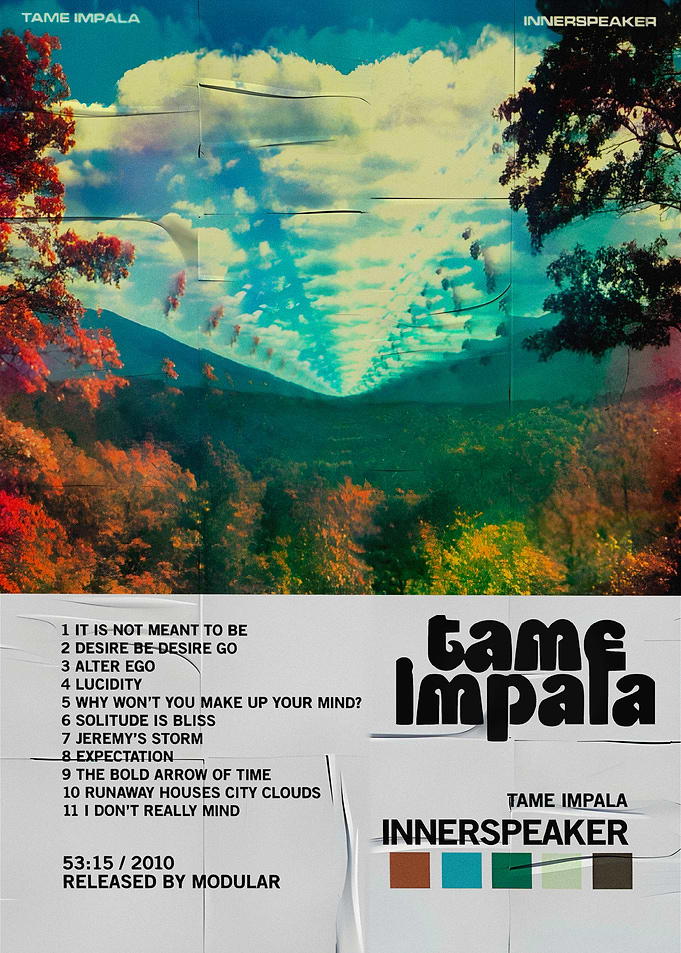 Tame Impala Innerspeaker Album Cover