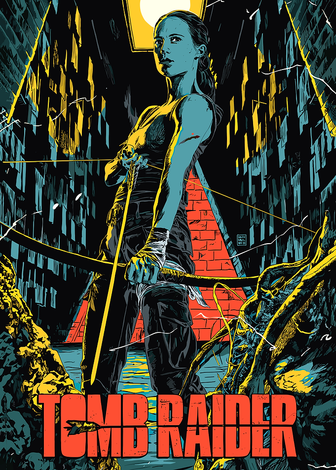 Tomb Raider Movie Poster Art