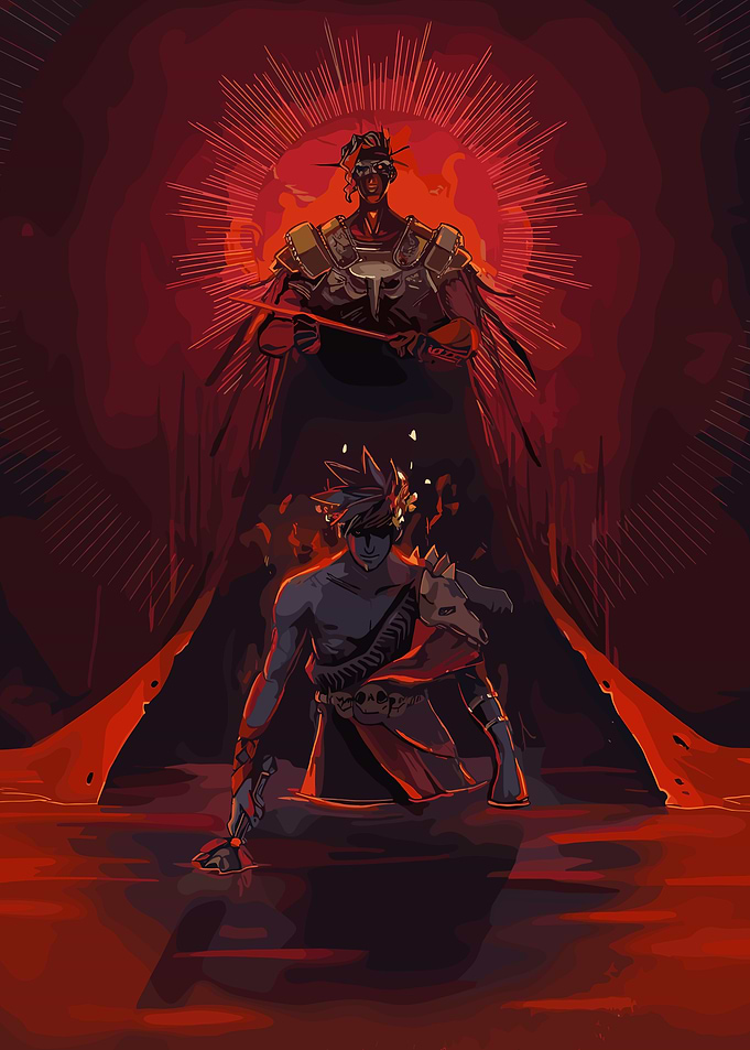 Hades and Zagreus in the Underworld