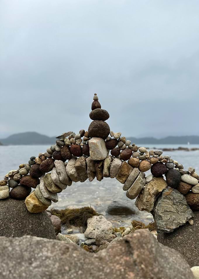 Stone Arch on Beach