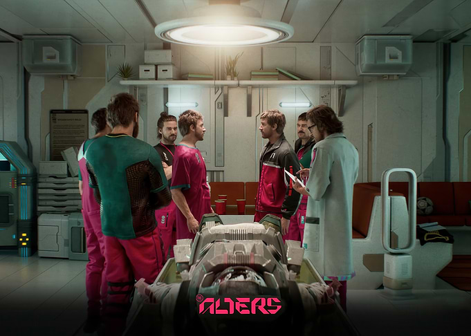 Alters: Sci-Fi Medical Bay Scene