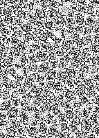 Abstract Black and White Maasai Geometric Pattern