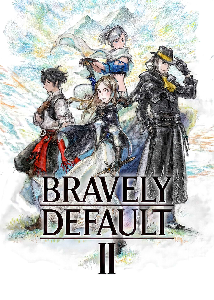 Bravely Default II Game Cover Art