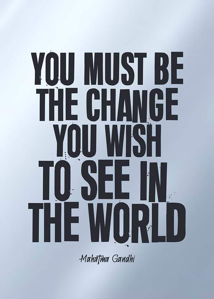 Inspirational Quote by Mahatma Gandhi