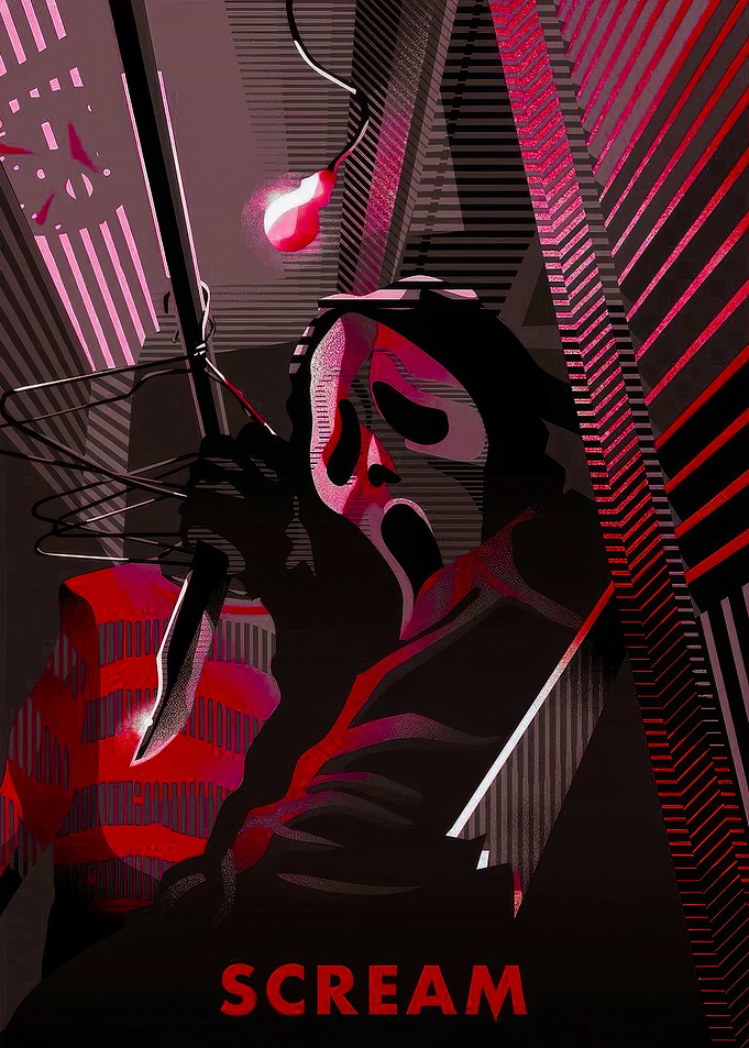 Scream Movie Poster Art