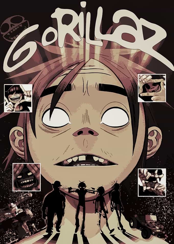 Gorillaz Album Art