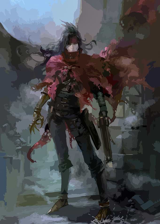 Vincent Valentine Digital Art