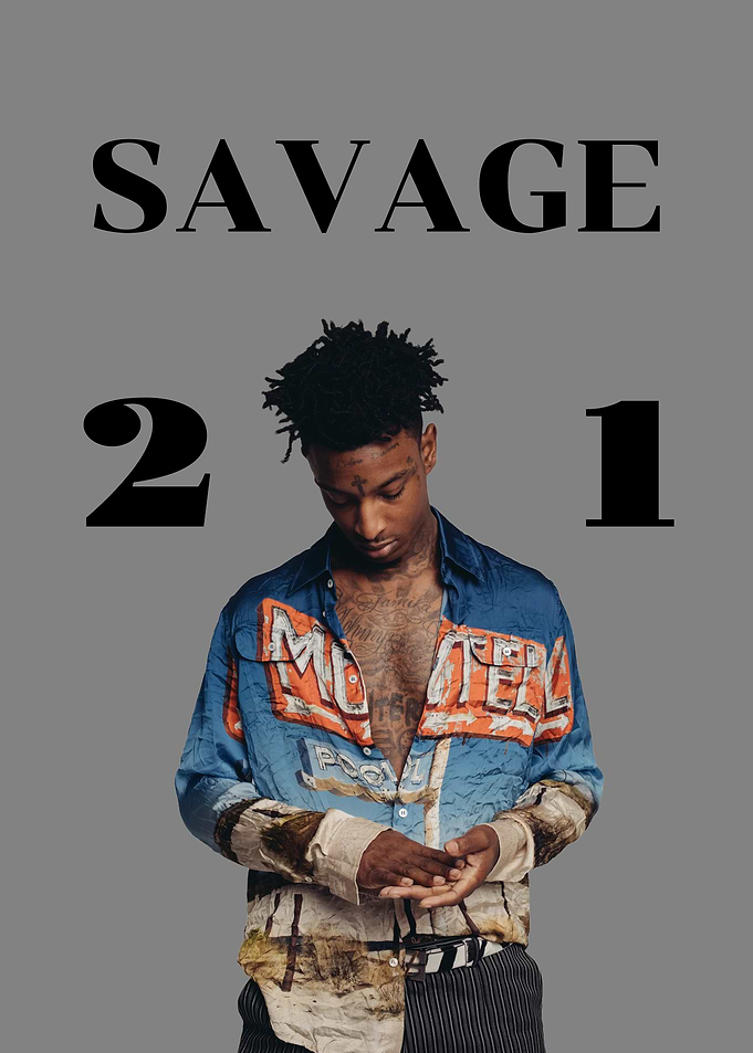 21 Savage Poster Modern