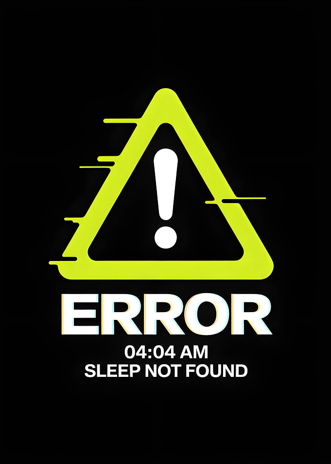 Error: Sleep Not Found Graphic