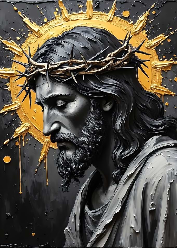 Jesus Christ with Crown of Thorns