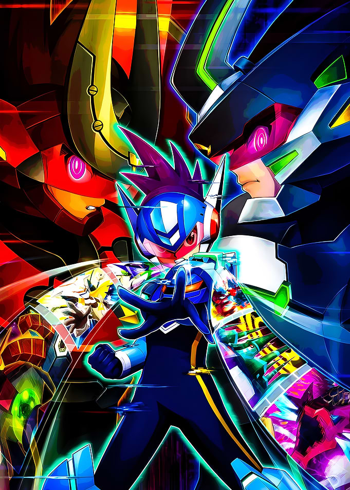 Mega Man ZX Advent characters