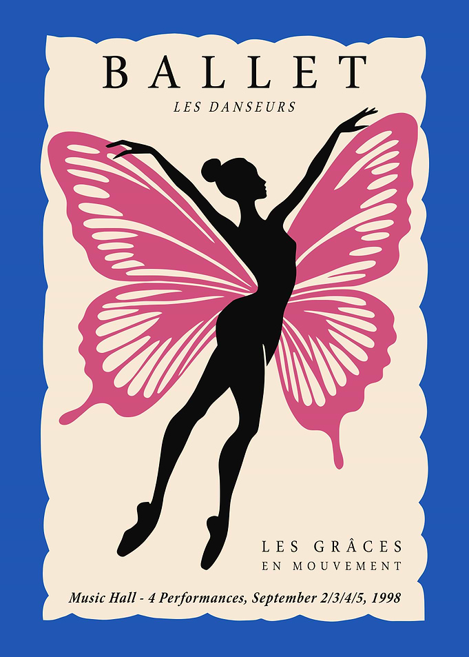 Ballet Les Danseurs Poster