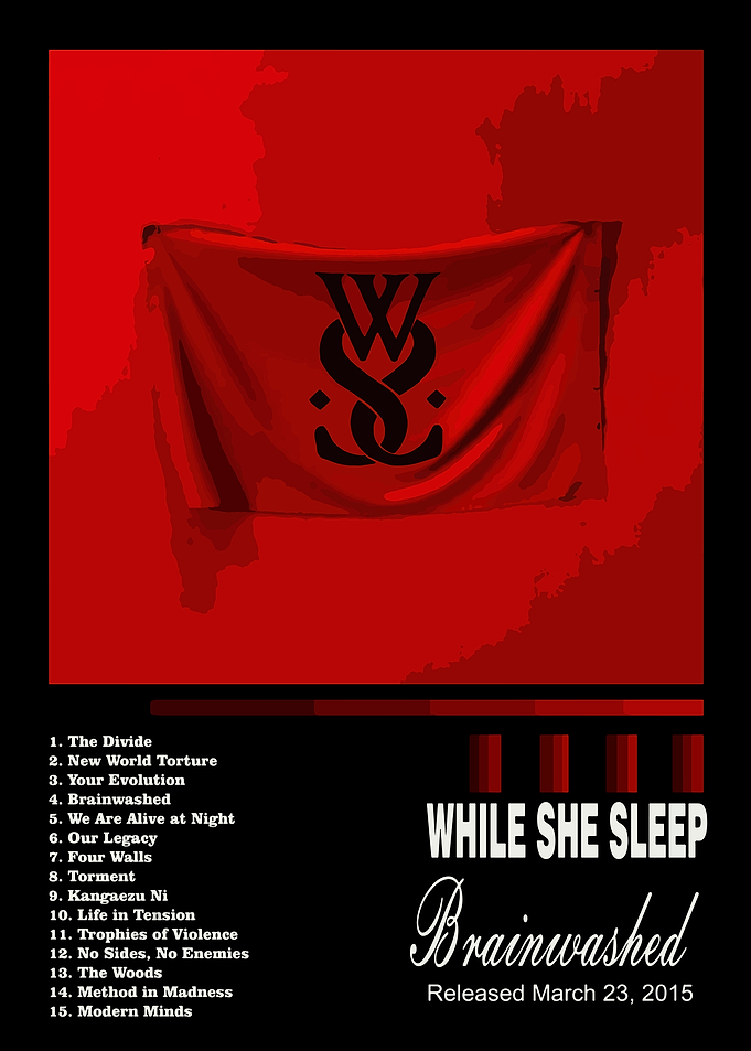 While She Sleeps - Brainwashed Album Art