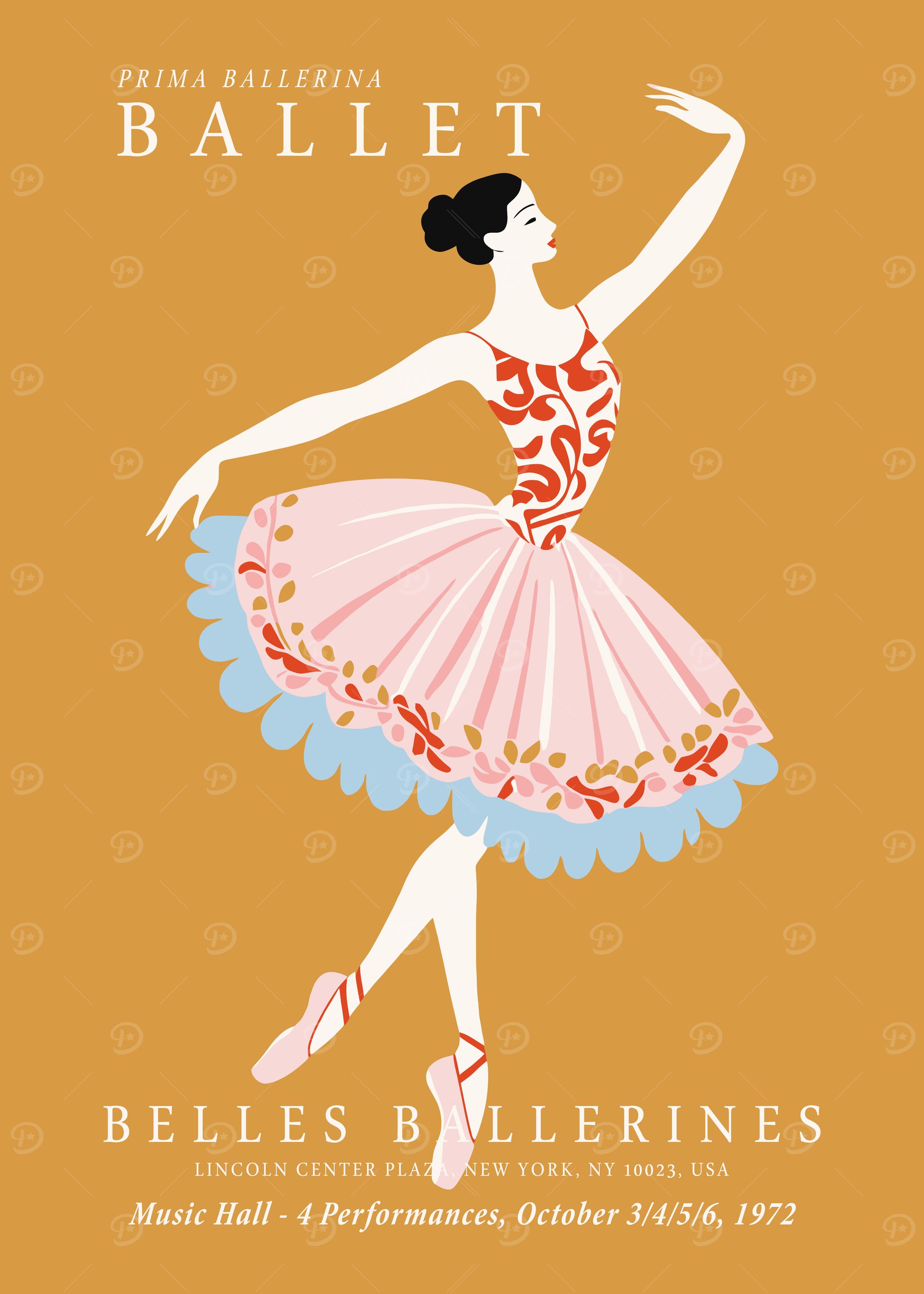 Prima Ballerina Ballet Poster