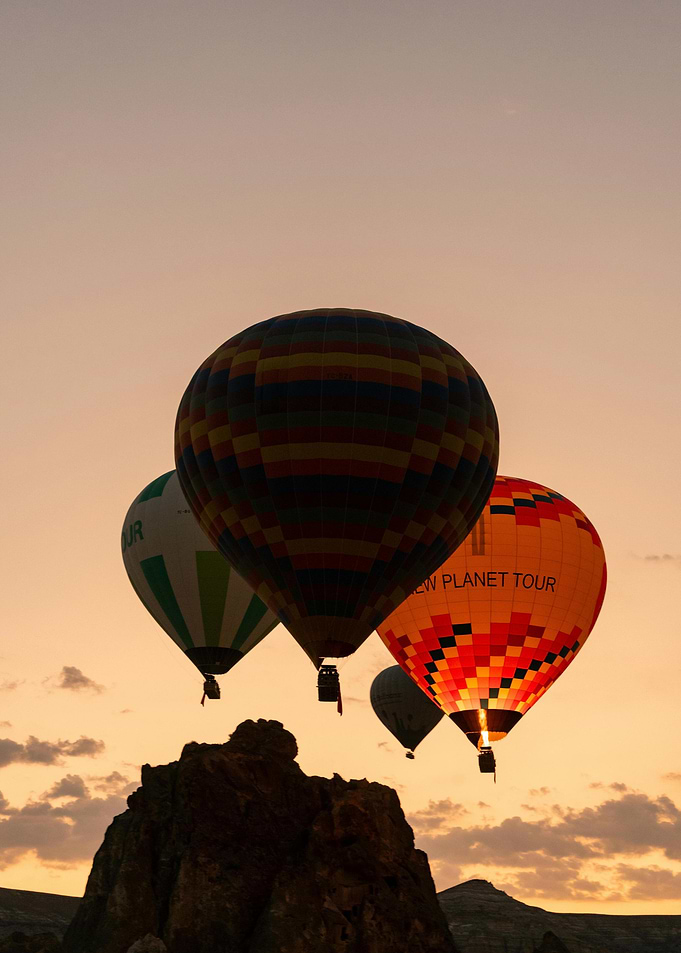 Cappadocia Hot Air Balloons at Sunrise