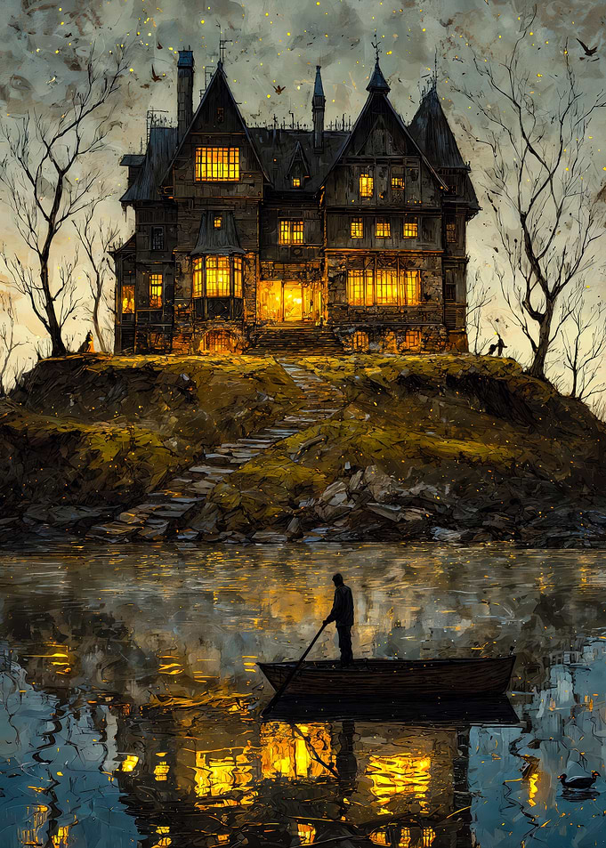 Haunted Mansion by the Lake