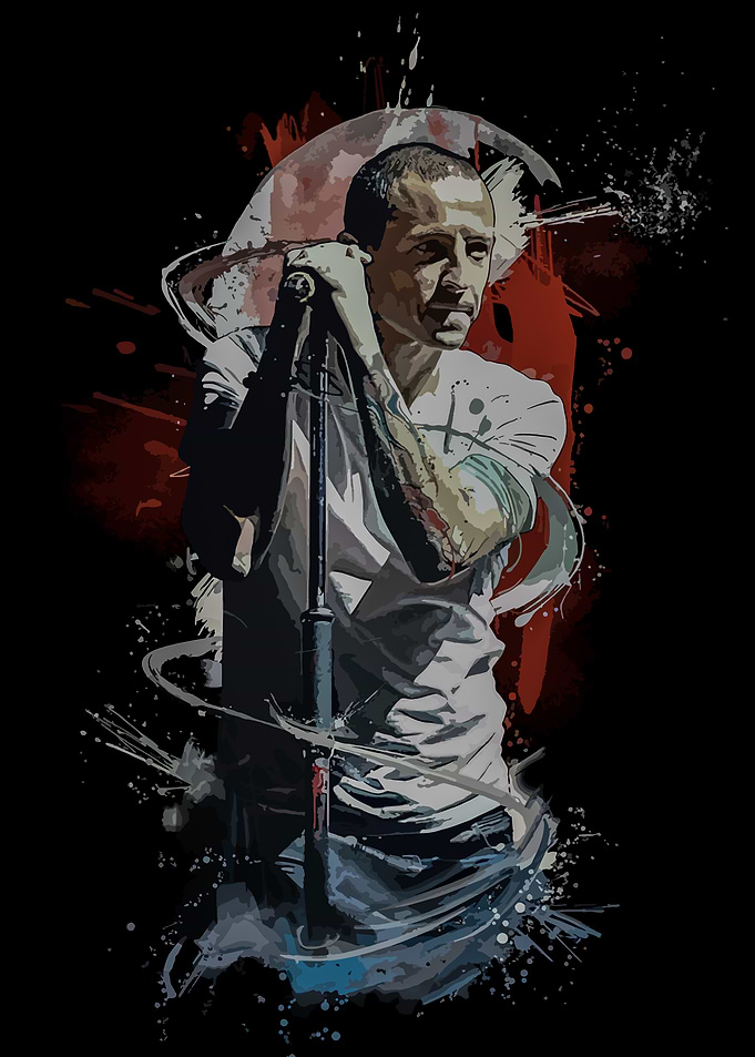 Chester Bennington Illustration