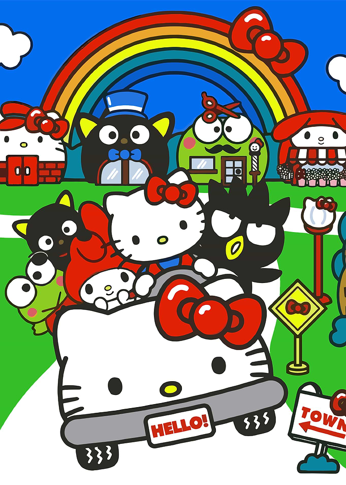 Cute Hello Kitty Poster