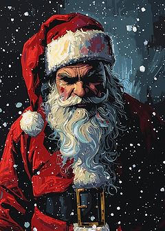 gothic santa