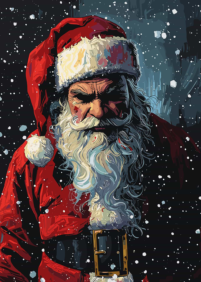 gothic santa
