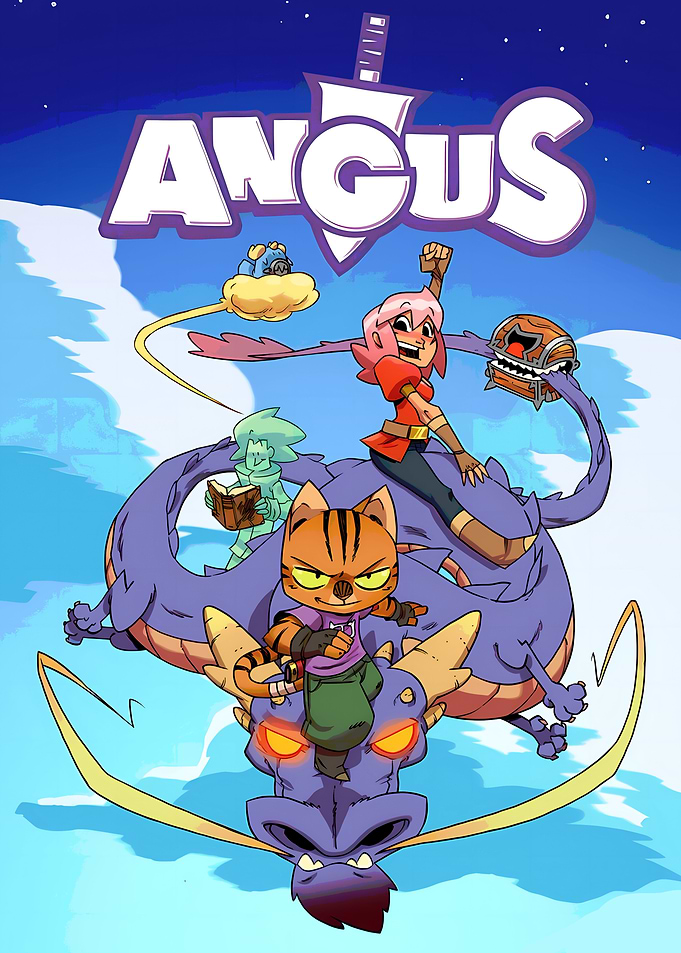 Angus Cartoon Characters on Dragon