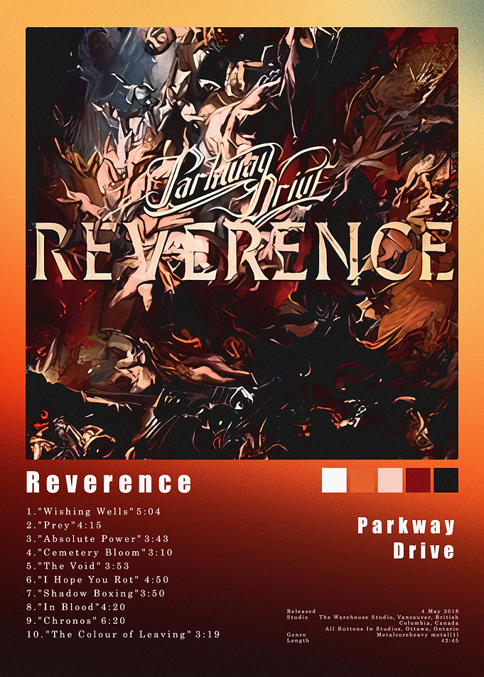Parkway Drive Reverence Album Cover