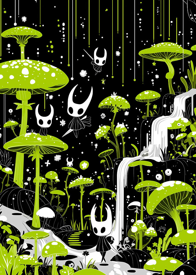 Hollow Knight green Forest