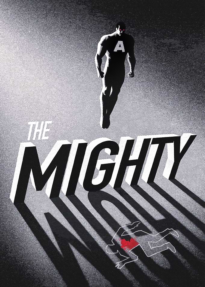 The Mighty Superhero Art