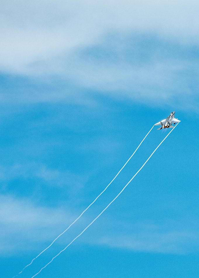 F-15 Eagle in flight