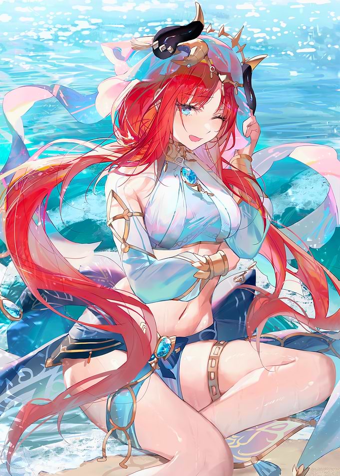 Girl on Beach