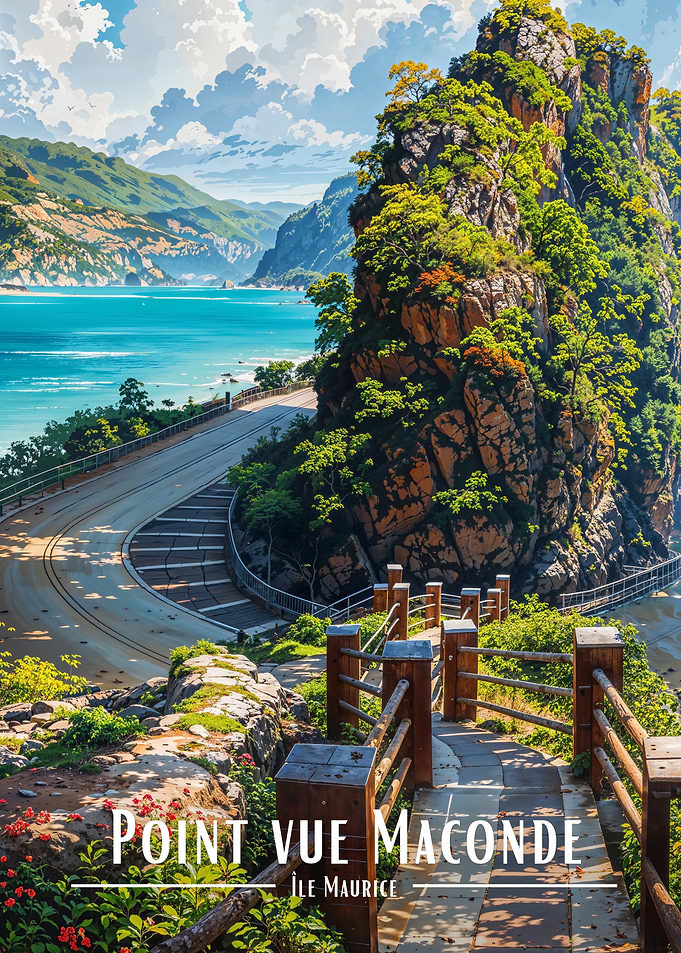 Point Vue Maconde, Ile Maurice