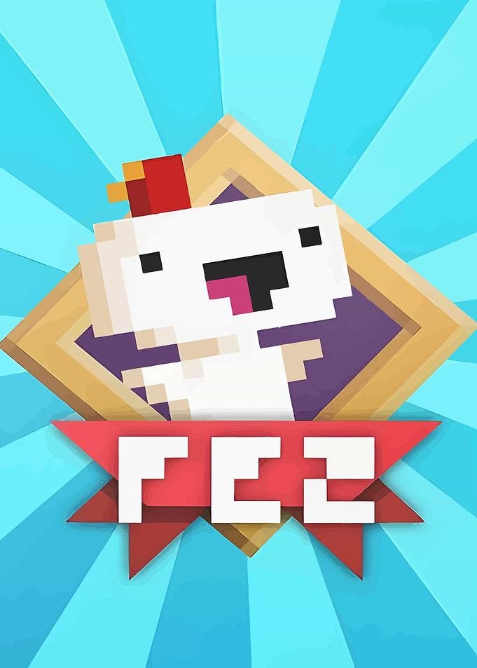 Fez Game Pixel Art