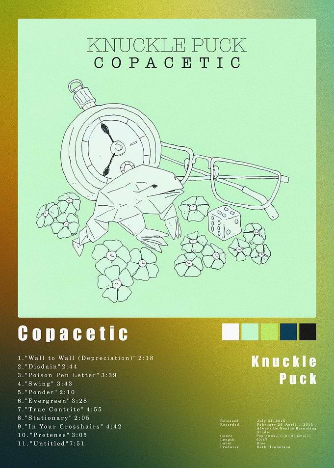 Knuckle Puck Copacetic Album Art