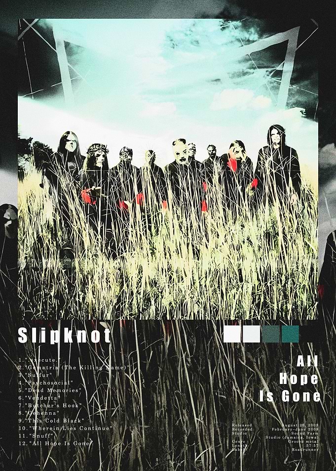 Slipknot All Hope Is Gone Album